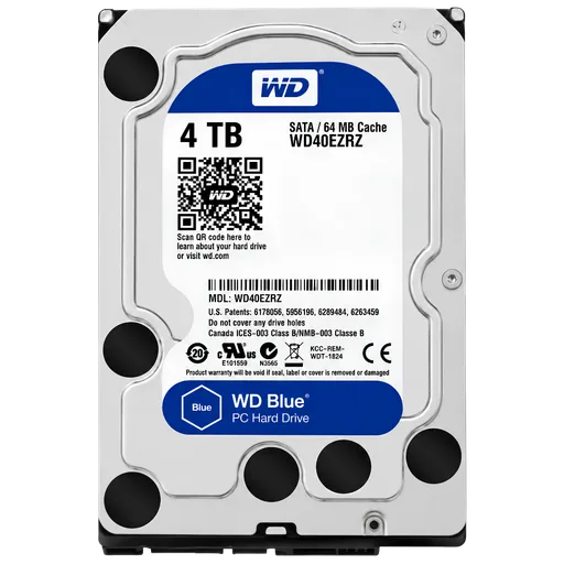 Disco Duro Western Digital SATA III 4TB Blue