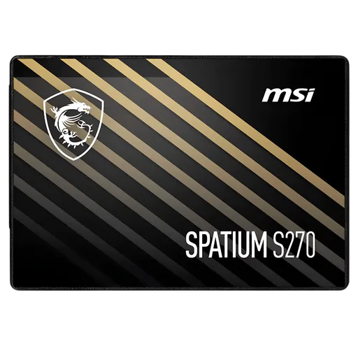 Disco Sólido SSD MSI Spatium S270 480GB SATA III 2.5" 500MB/s