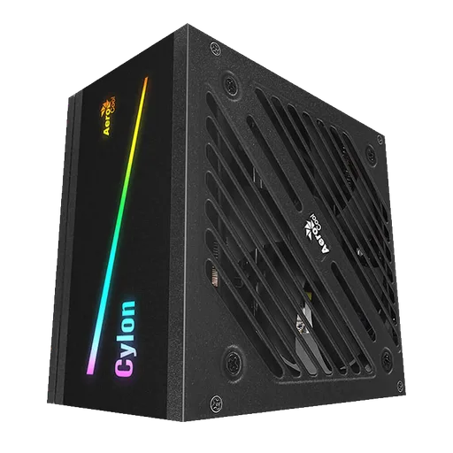 Fuente Aerocool 500W 80 Plus Bronze Cylon RGB