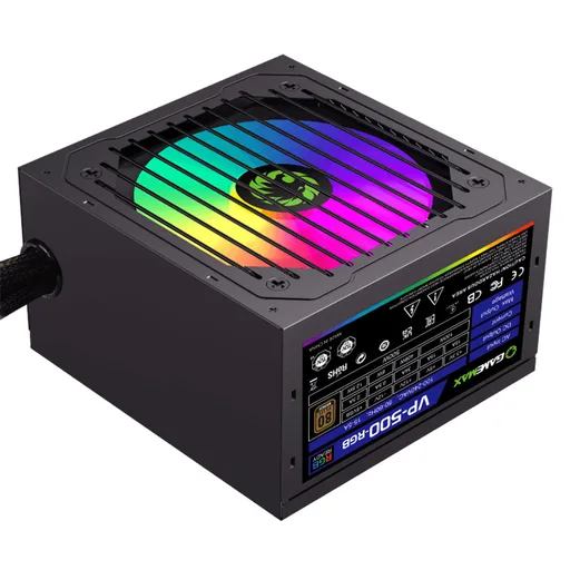 Fuente GameMax 500W 80 Plus Bronze VP-500 RGB