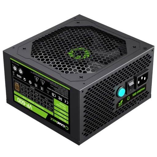Fuente GameMax 600W 80 Plus Bronze VP-600