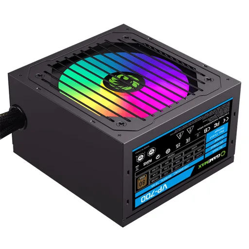 Fuente GameMax 700W 80 Plus Bronze VP-700 RGB
