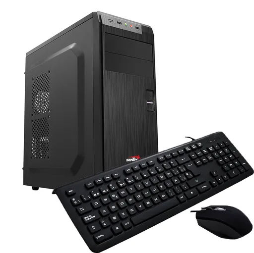 Gabinete Genérico Con Kit Fuente Mouse Y Teclado