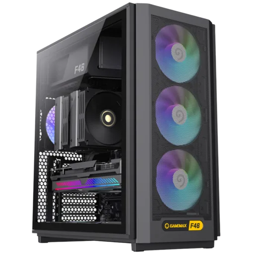 Gabinete GameMax F46 TG Vidrio Templado