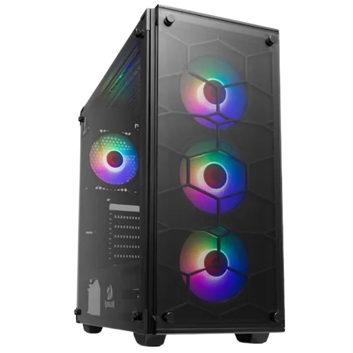 Gabinete Redragon Wheeljack + Fuente 600W 80+ Bronze C/fuente 600W 80 Plus Bronze RGB
