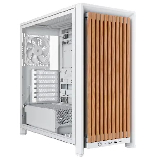 Gabinete Corsair 4000D Frame RS Wood White
