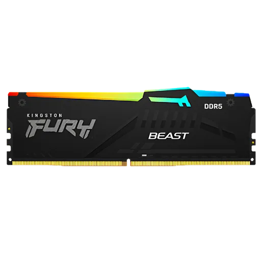 Memoria RAM Kingston Fury Beast DDR5 16GB 6400MHz RGB CL32