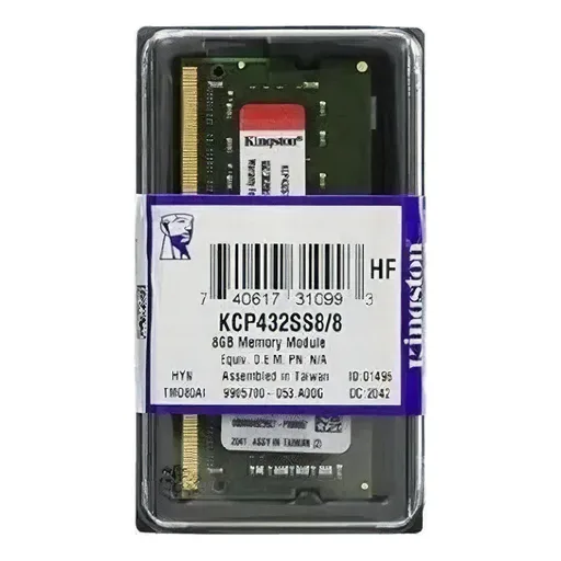 Memoria RAM Notebook SODIMM DDR4 8GB 3200MHz Kingston 1.2V
