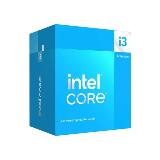 Procesador Intel Core i3 14100F 4/8 4.7GHz LGA1700 Sin Video