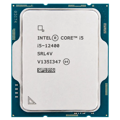Procesador Intel Core i5 12400 6/12 4.4GHz LGA1700 (No Incluye Cooler)