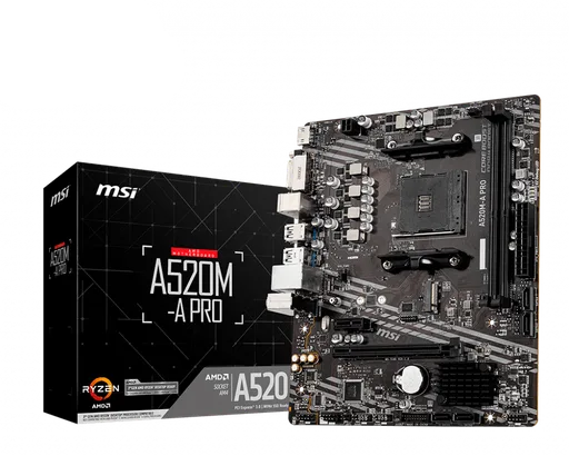 Motherboard MSI A520M-A PRO AMD A520 AM4 DDR4