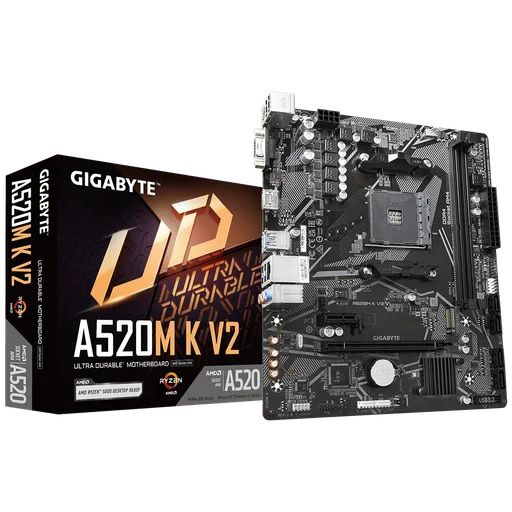 Motherboard Gigabyte A520M-K V2 AM4 DDR4