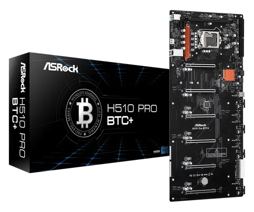 Motherboard ASRock H510 Pro BTC+ Mining S1200 DDR4
