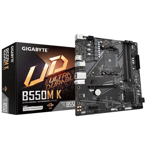 Motherboard Gigabyte B550M-K AM4 DDR4