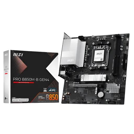 Motherboard MSI Pro B850M-B Gen4 AM5 DDR5