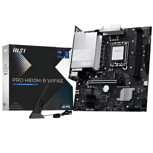 Motherboard MSI Pro H810m-b WiFi6E LGA1851 DDR5