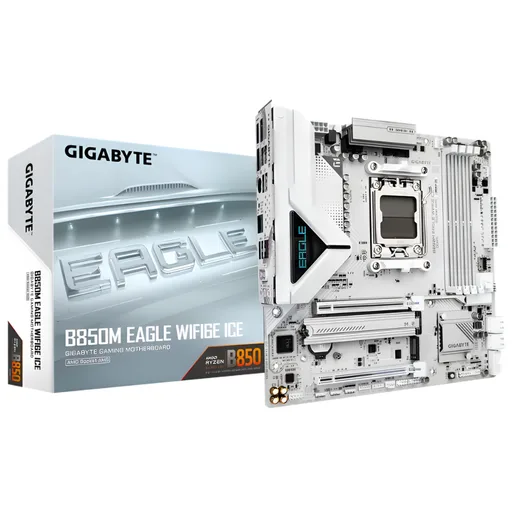 Motherboard Gigabyte B850m Eagle WiFi6E Ice AM5 DDR5