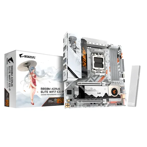 Motherboard Gigabyte B850M Aorus Elite WiFi7 Ice-P AM5 DDR5