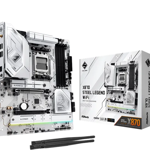 Motherboard ASRock X870 Steel Legend WiFi AM5 DDR5