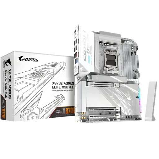 Motherboard Gigabyte X870E Aorus Elite X3D Ice AM5 DDR5