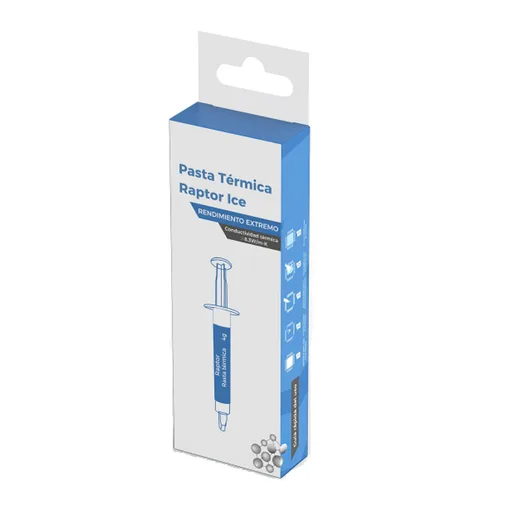 Pasta Térmica Raptor ICE Conductividad de 8.3W 4Gr