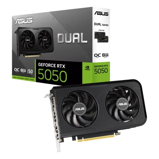 Placa de Video ASUS NVIDIA GeForce RTX 5050 8GB Dual OC