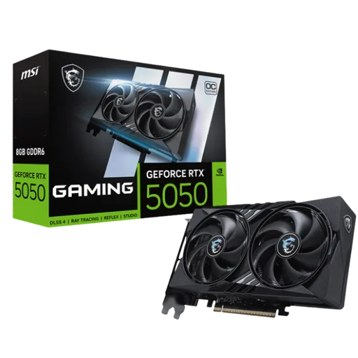 Placa de Video MSI NVIDIA GeForce RTX 5050 8GB Gaming OC