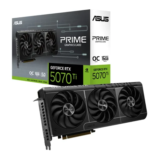 Placa de Video ASUS Prime NVIDIA Geforce RTX 5070 Ti 16GB OC