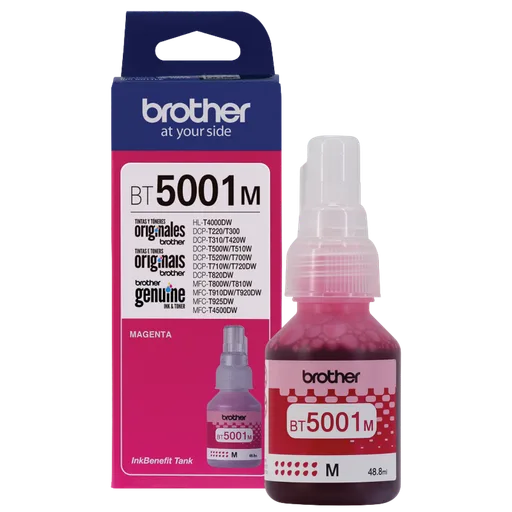 Botella Tinta Brother BT-5001 6000 Pag (Magenta)