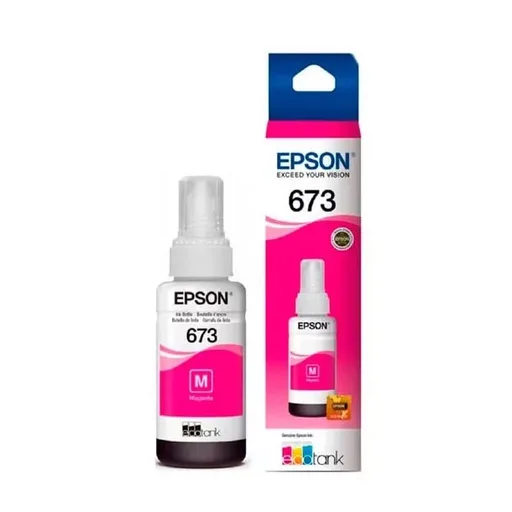 Epson Botella T673 Magenta 6500PAG L1800 L805 L850