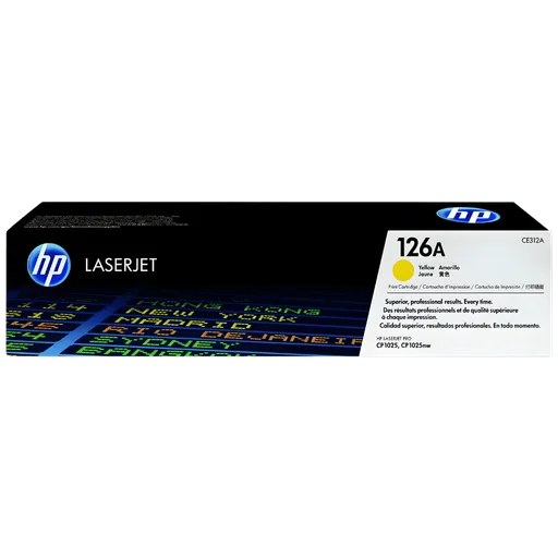 Toner HP 126 Ce312A Amarillo P/HP Cp1025
