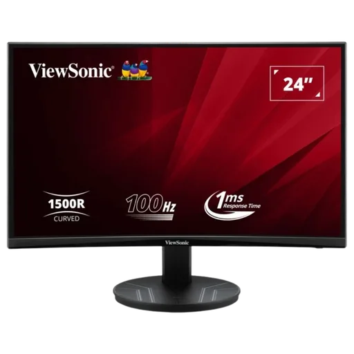 Monitor ViewSonic VA 24" Full HD 100Hz VA Curvo VA2416C