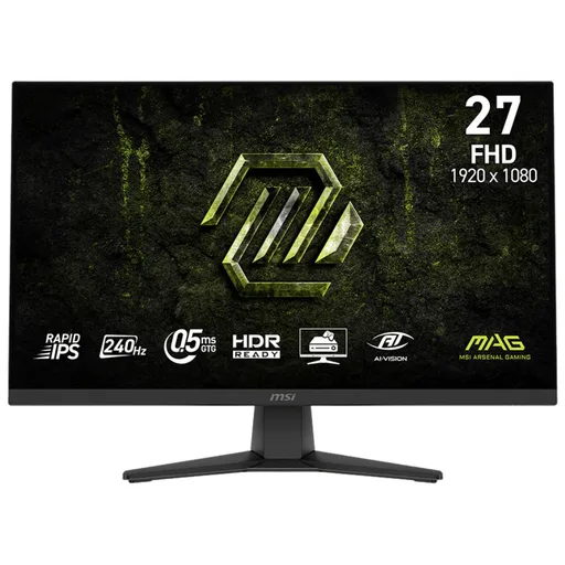 Monitor Gamer MSI MAG 272F X24 27" Full HD IPS 240Hz