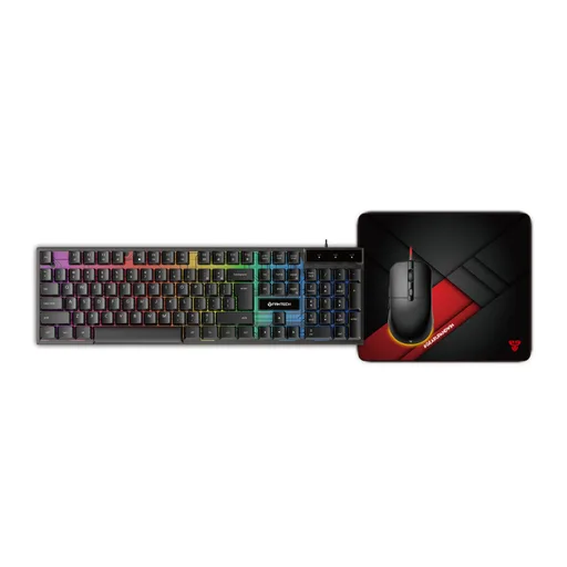 Gaming Kit Fantech Hero P31 3 en 1 TEC+MOU+PAD Black