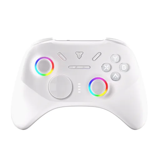 Joystick Inalámbrico Fantech WGP15V2 Eos Pro II Tri-Mode 2.4GHz Anti Drift White