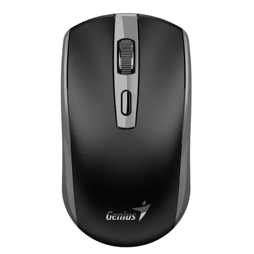Mouse Inalámbrico Genius Eco-8150 Batería Recargable Black/Grey