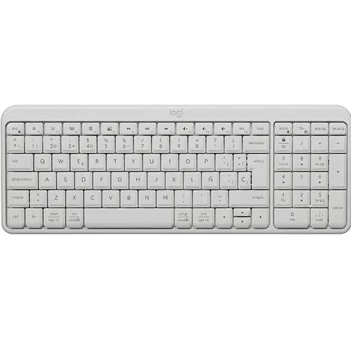 Teclado Logitech K250 Español Wireless Blanco