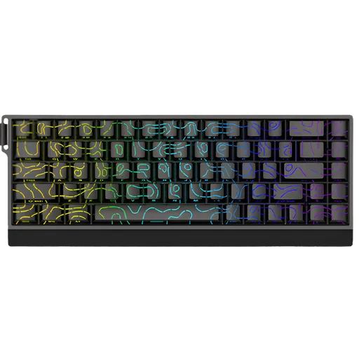 Teclado Magnético Irok MERCURY68 Purple Star Switch Inglés Purple RGB