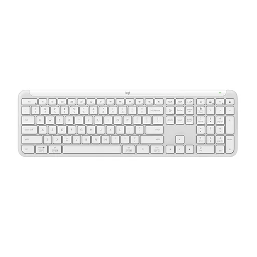 Teclado Logitech K950 Slim Wireless Blanco