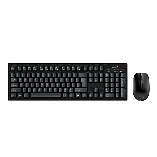 Combo Teclado y Mouse Genius Slimstar KM-8101 Español Wireless Negro