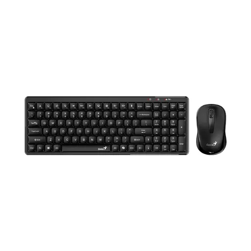 Combo Teclado y Mouse Genius Luxemate Q8100 Español Wireless Negro