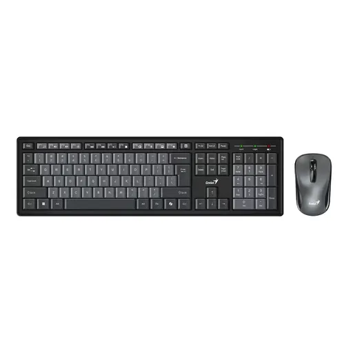 Combo Teclado y Mouse Genius KM-8200 Español Wireless Dual Color