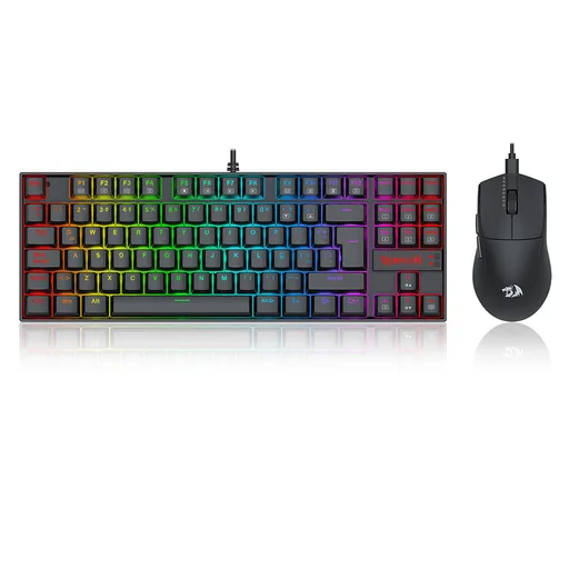 Combo Teclado y Mouse Redragon Essentials K552RGB / M724-S145 Español USB RGB