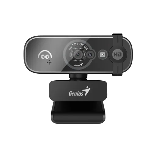 Webcam Genius Facecam Open Black Face Recognition FHD