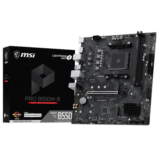 Motherboard MSI PRO B550M-B AM4 DDR4