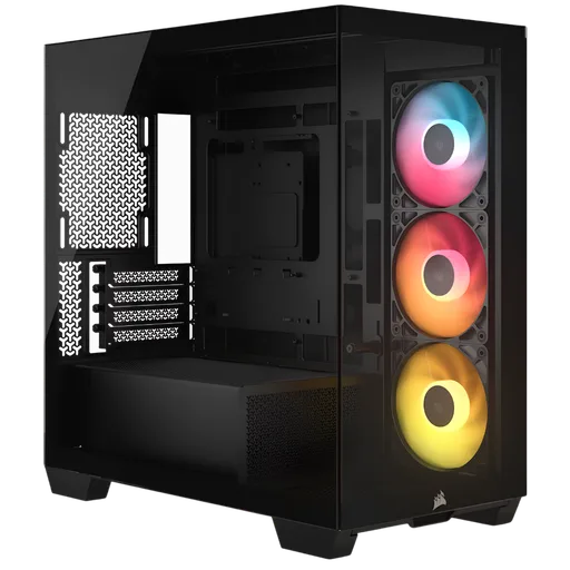 Gabinete Corsair Frame 2800X RS-R C/Coolers x3 ARGB Vidrio Templado Negro