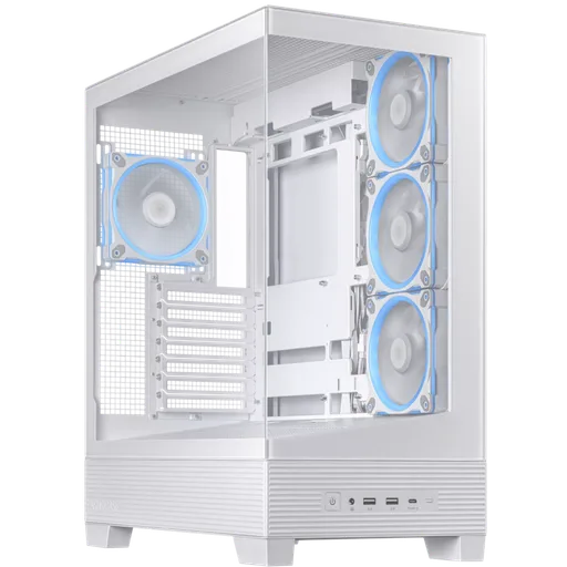 Gabinete ASUS A31 Plus TG ARGB White