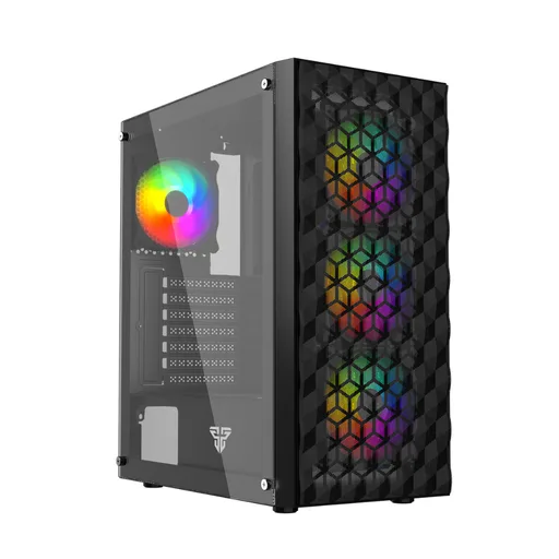 Gabinete Fantech Aero Ii CG83 C/Coolers x4 FRGB