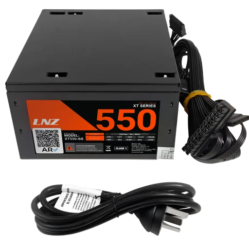Fuente LNZ 550W XT550-SS Black