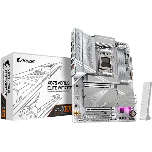 Motherboard Gigabyte X870 Aorus Elite WiFi 7 ICE AM5 DDR5